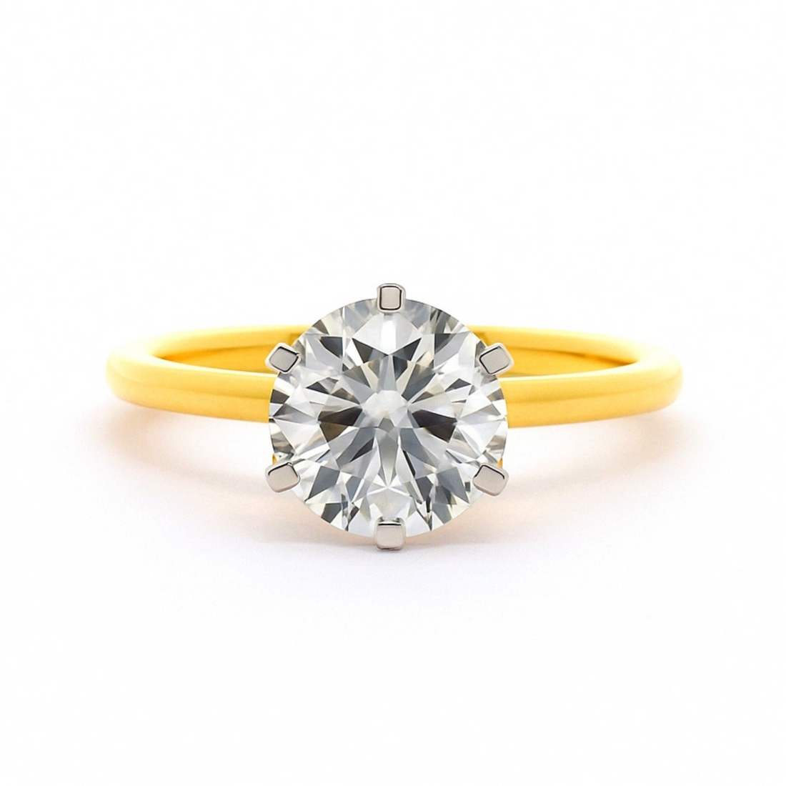Noble Shine Solitaire Lab Grown Diamond Ring