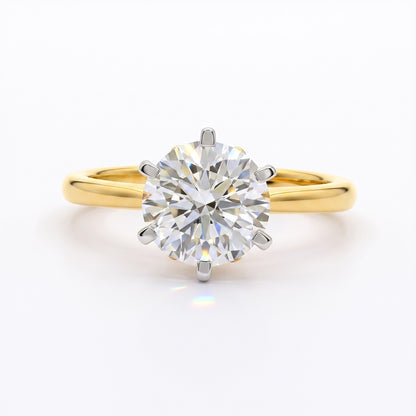 Royal Light Solitaire Lab Grown Diamond Ring