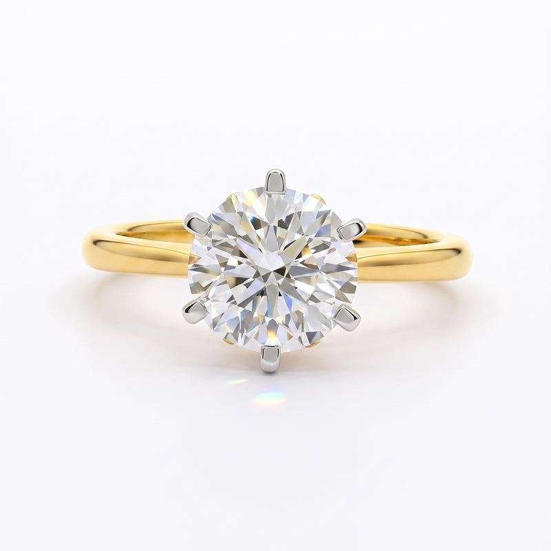 Royal Light Solitaire Lab Grown Diamond Ring