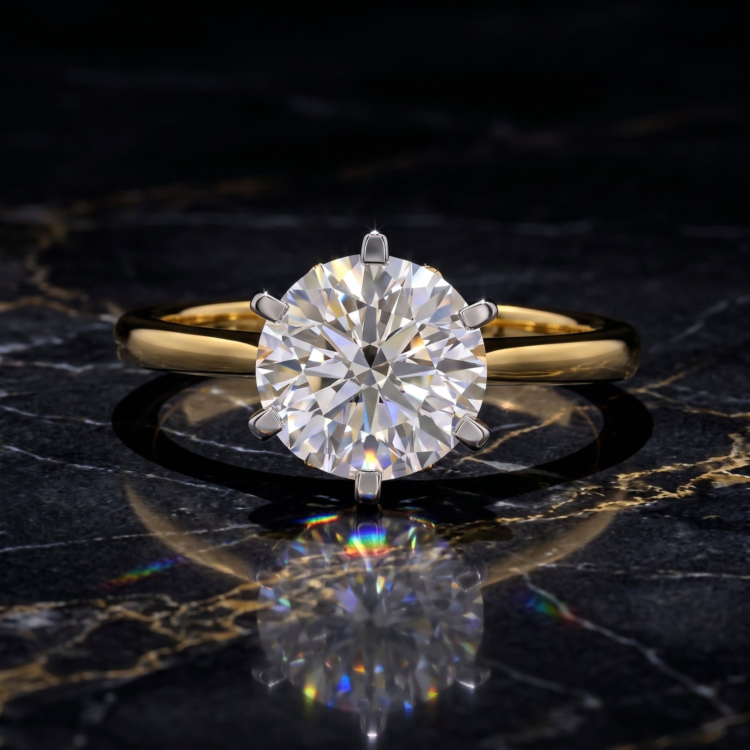 Royal Light Solitaire Lab Grown Diamond Ring
