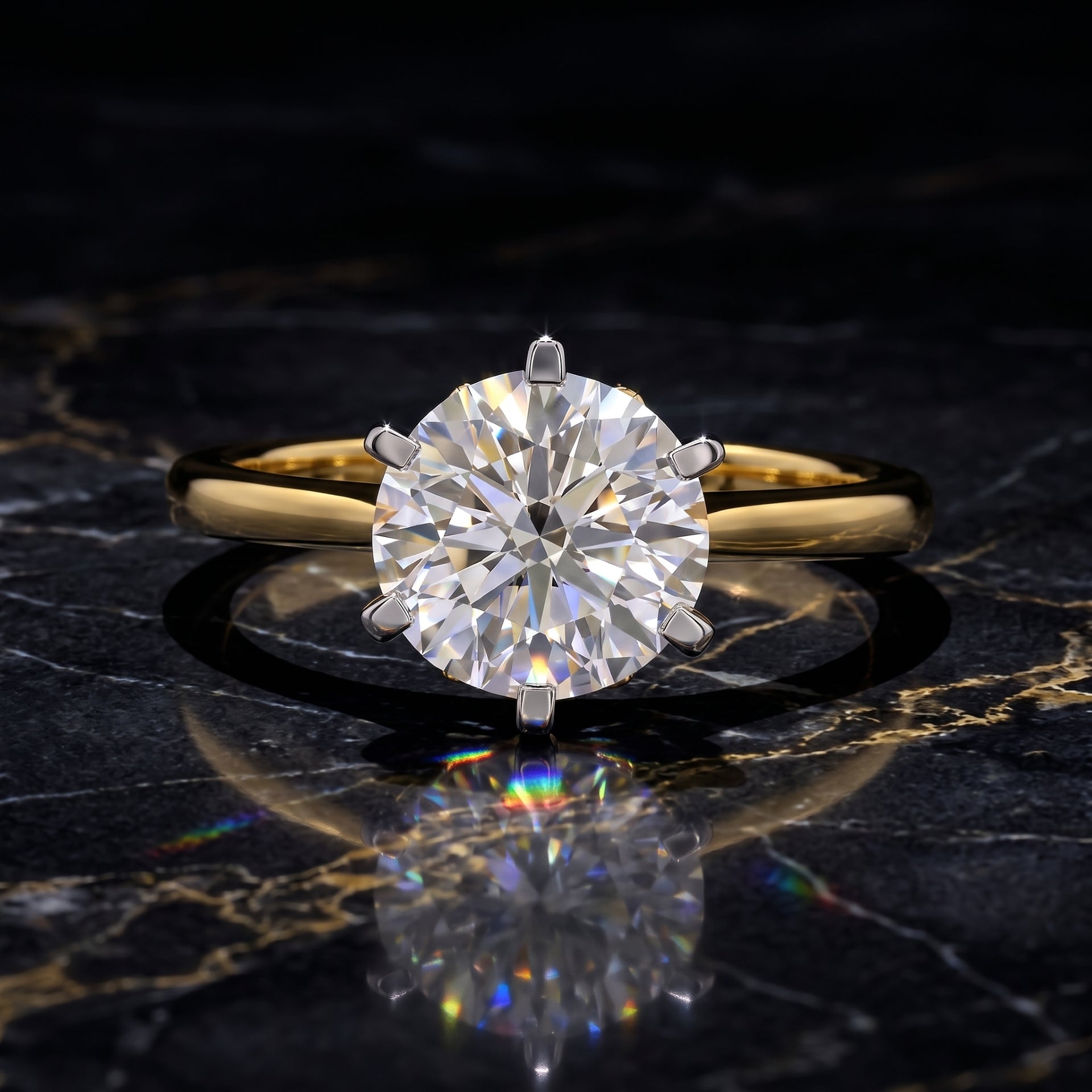 Royal Light Solitaire Lab Grown Diamond Ring