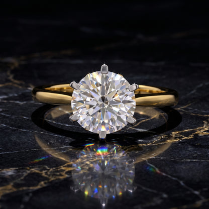 Royal Light Solitaire Lab Grown Diamond Ring