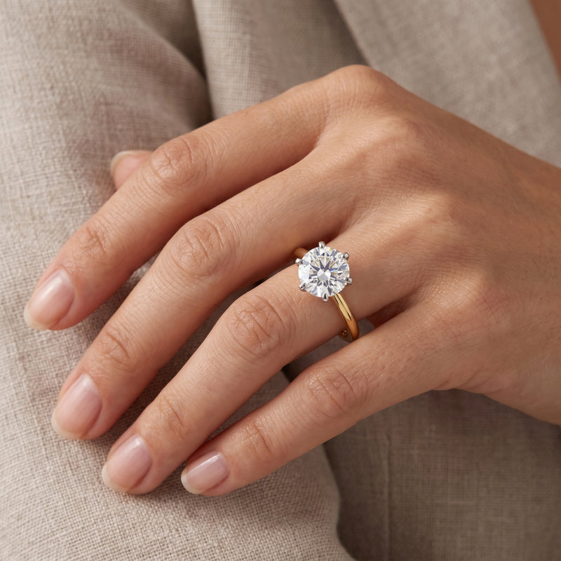 Royal Light Solitaire Lab Grown Diamond Ring