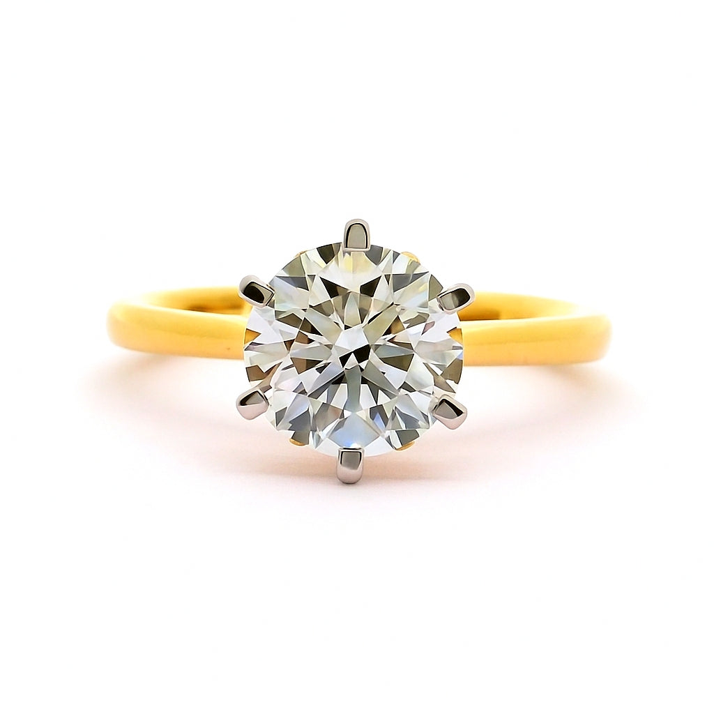Royal Light Solitaire Lab Grown Diamond Ring