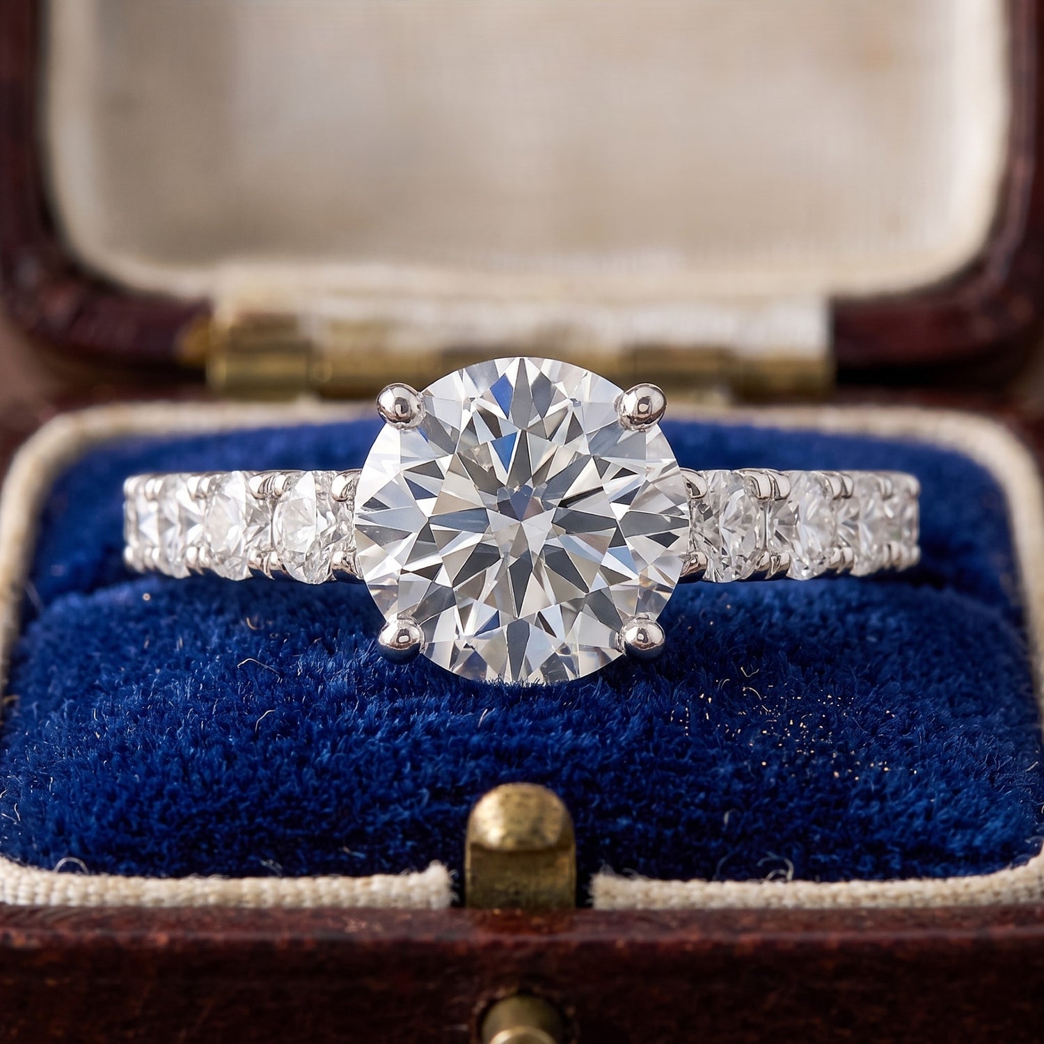 Supreme Glow Solitaire Lab Grown Diamond Ring