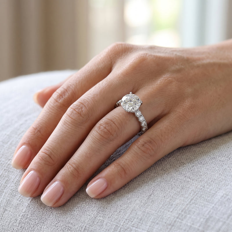 Supreme Glow Solitaire Lab Grown Diamond Ring