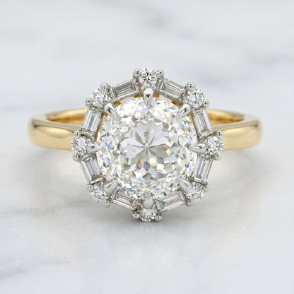 Celestara Bloom Solitaire Lab Grown Diamond Ring