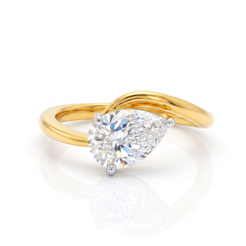Infinite Grace Solitaire Lab Grown Diamond Ring