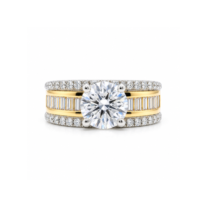 Stellar Prestige Solitaire Lab Grown Diamond Ring