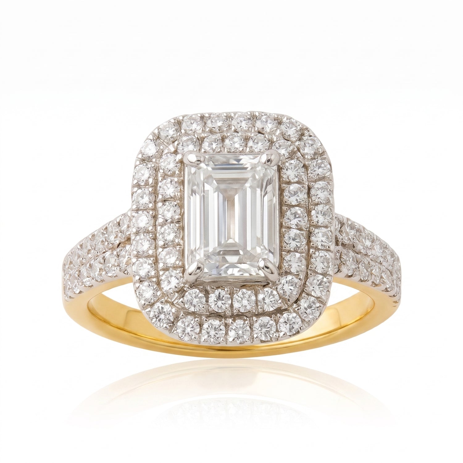 Glamour Dynasty Solitaire Lab Grown Diamond Ring
