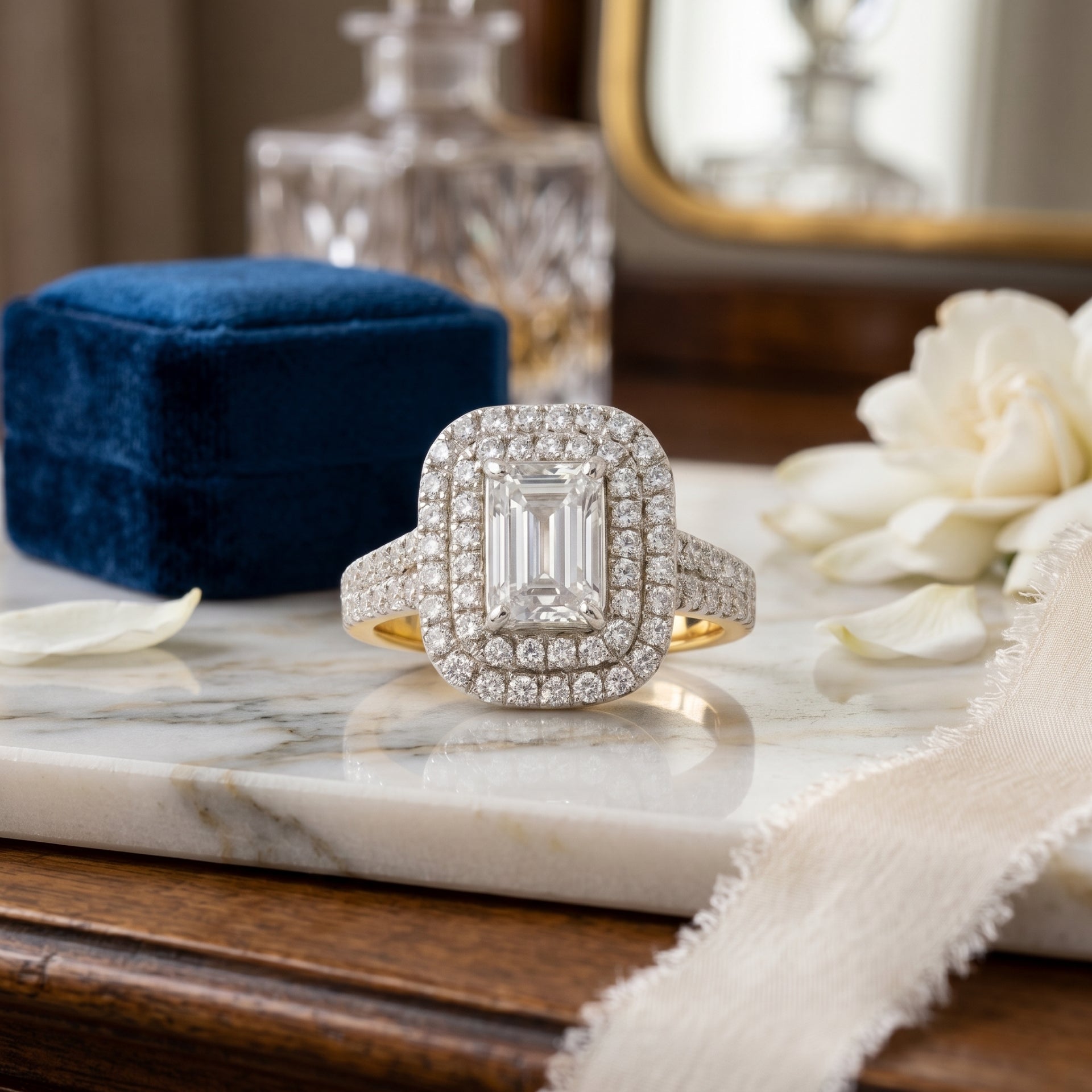 Glamour Dynasty Solitaire Lab Grown Diamond Ring
