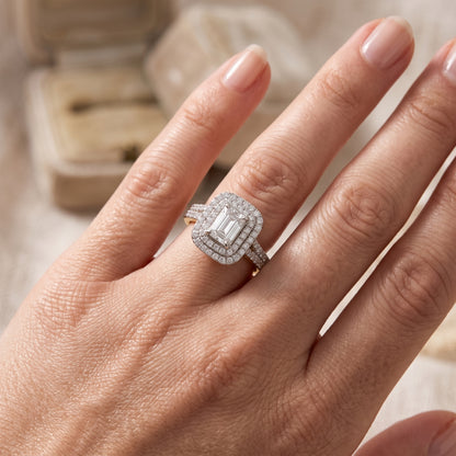 Glamour Dynasty Solitaire Lab Grown Diamond Ring