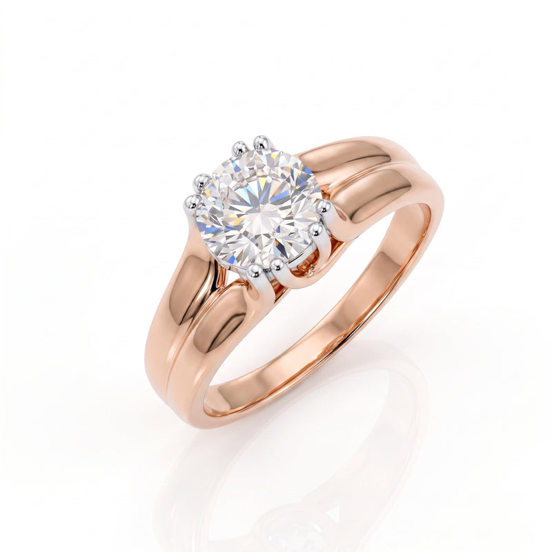 Sunrose Promise Solitaire Lab Grown Diamond Ring
