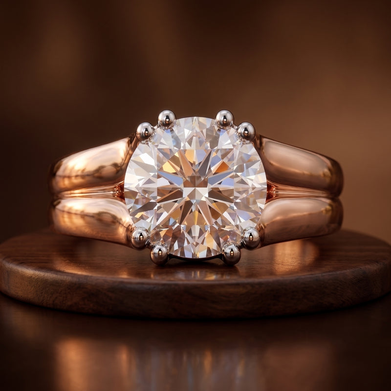 Sunrose Promise Solitaire Lab Grown Diamond Ring