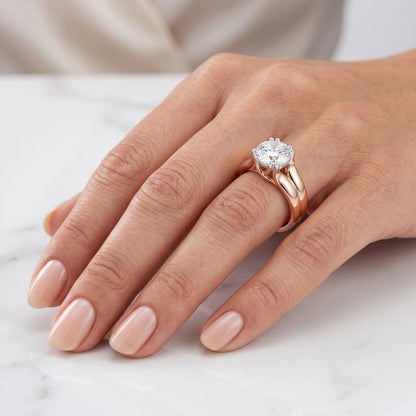 Sunrose Promise Solitaire Lab Grown Diamond Ring