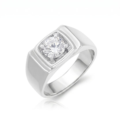 Polar Monarch Solitaire Lab Grown Diamond Ring