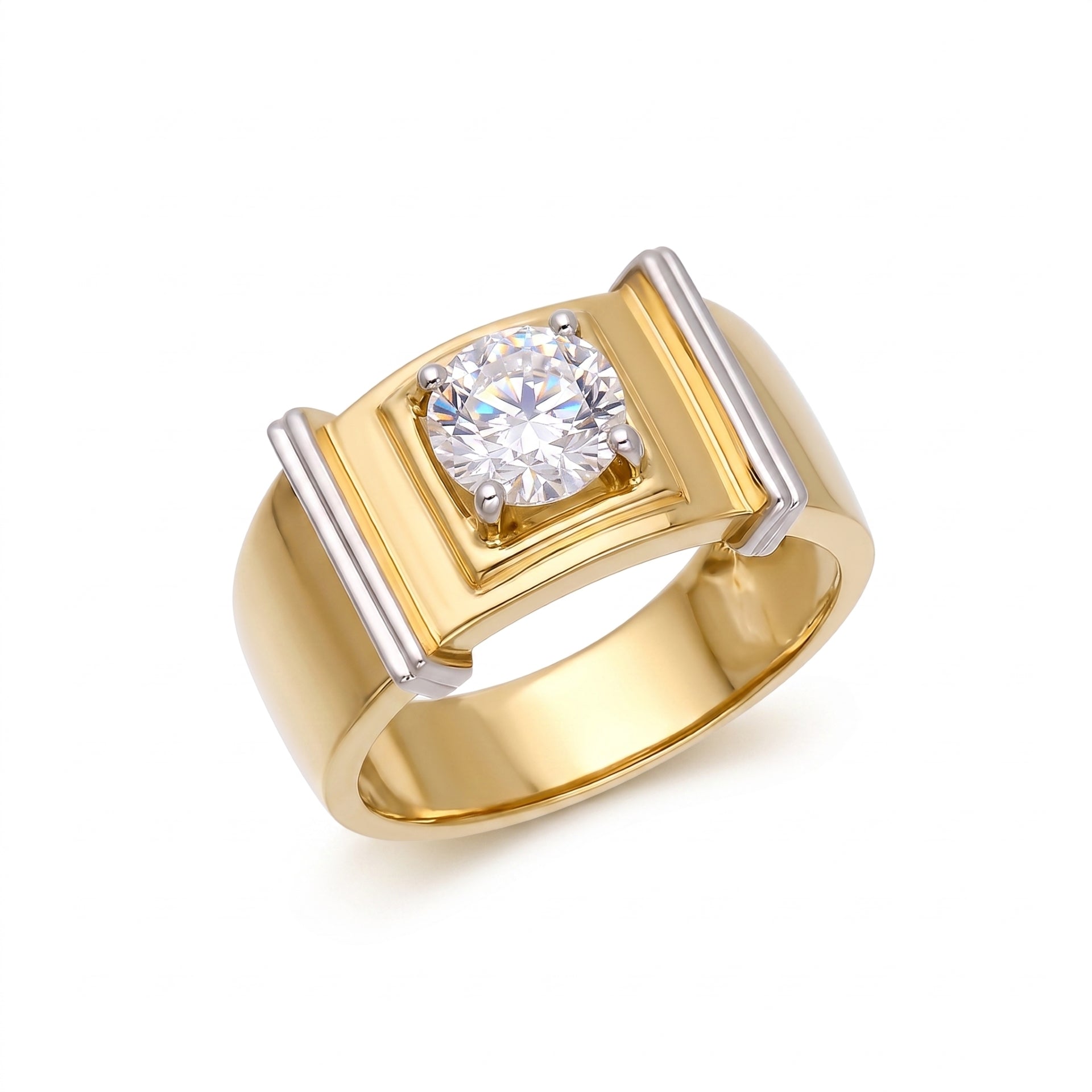 Empyrean Tower Solitaire Lab Grown Diamond Ring