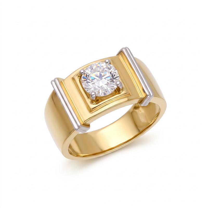 Empyrean Tower Solitaire Lab Grown Diamond Ring