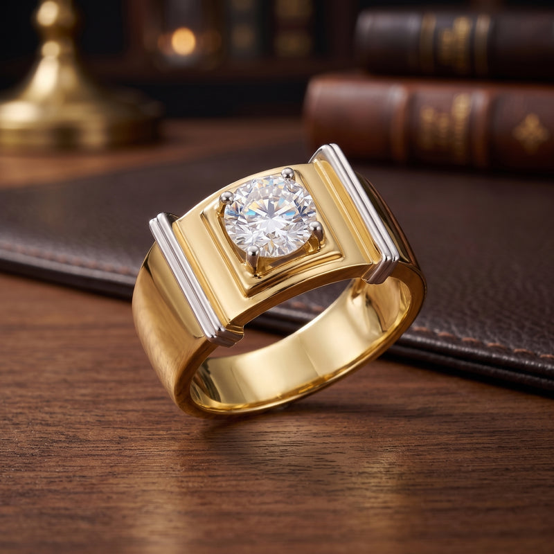 Empyrean Tower Solitaire Lab Grown Diamond Ring