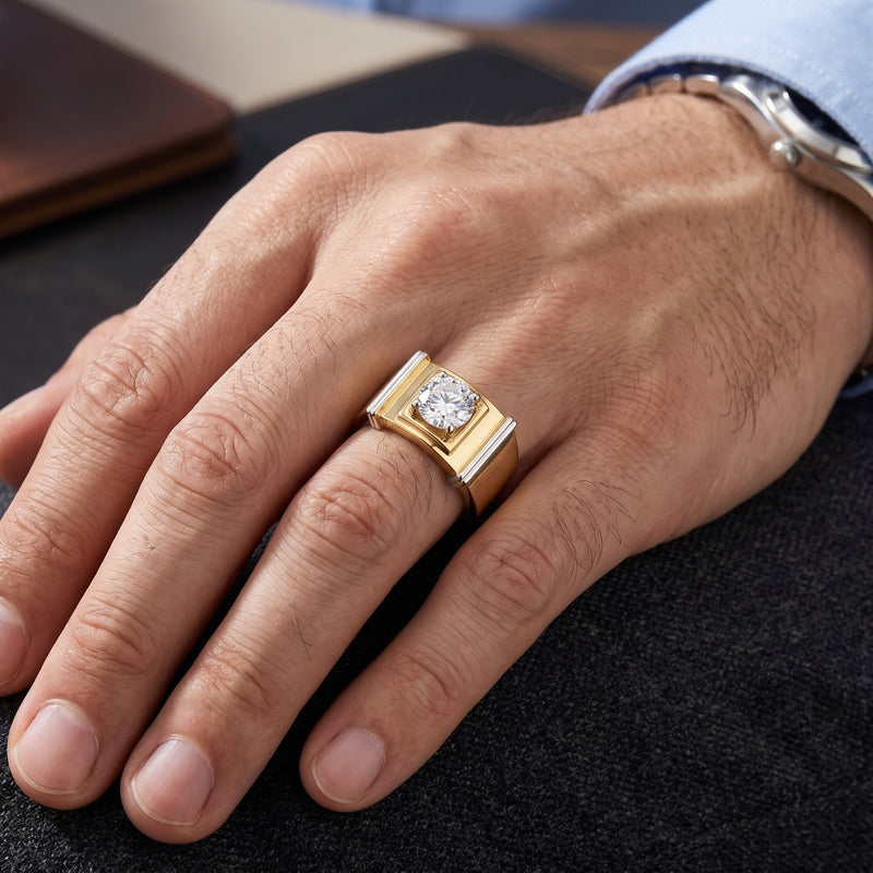 Empyrean Tower Solitaire Lab Grown Diamond Ring