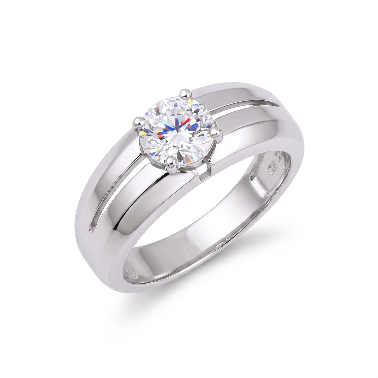 Radiant Avenue Lab Grown Diamond Ring