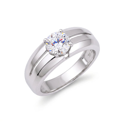Radiant Avenue Lab Grown Diamond Ring