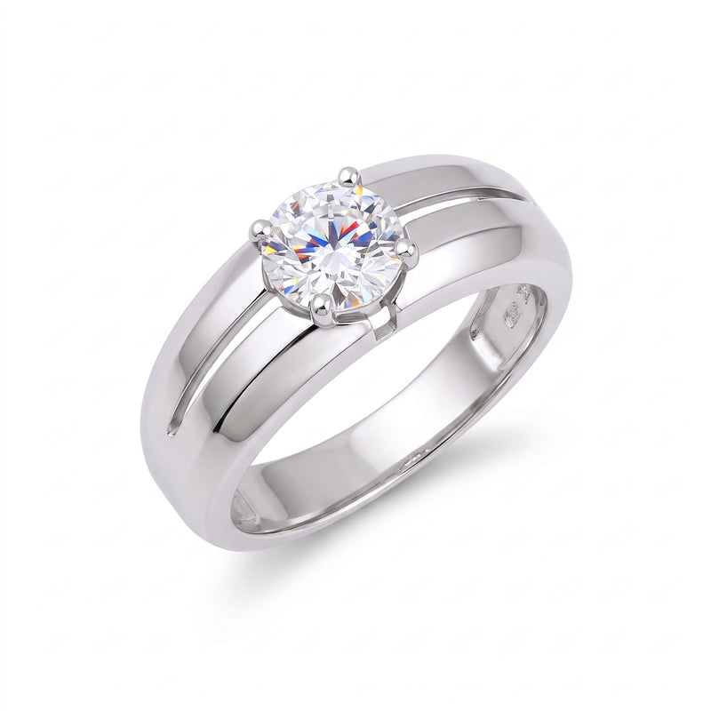 Radiant Avenue Lab Grown Diamond Ring