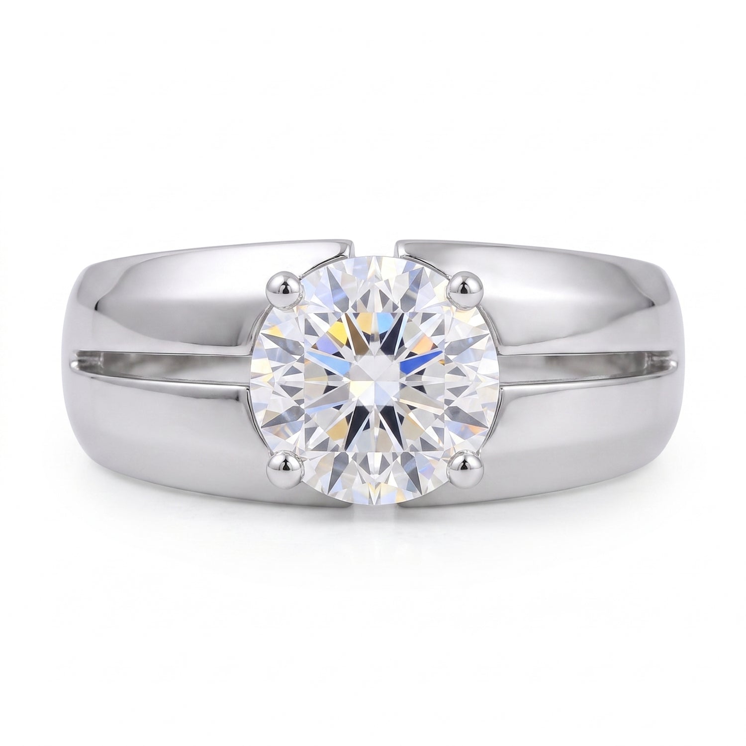 Radiant Avenue Lab Grown Diamond Ring