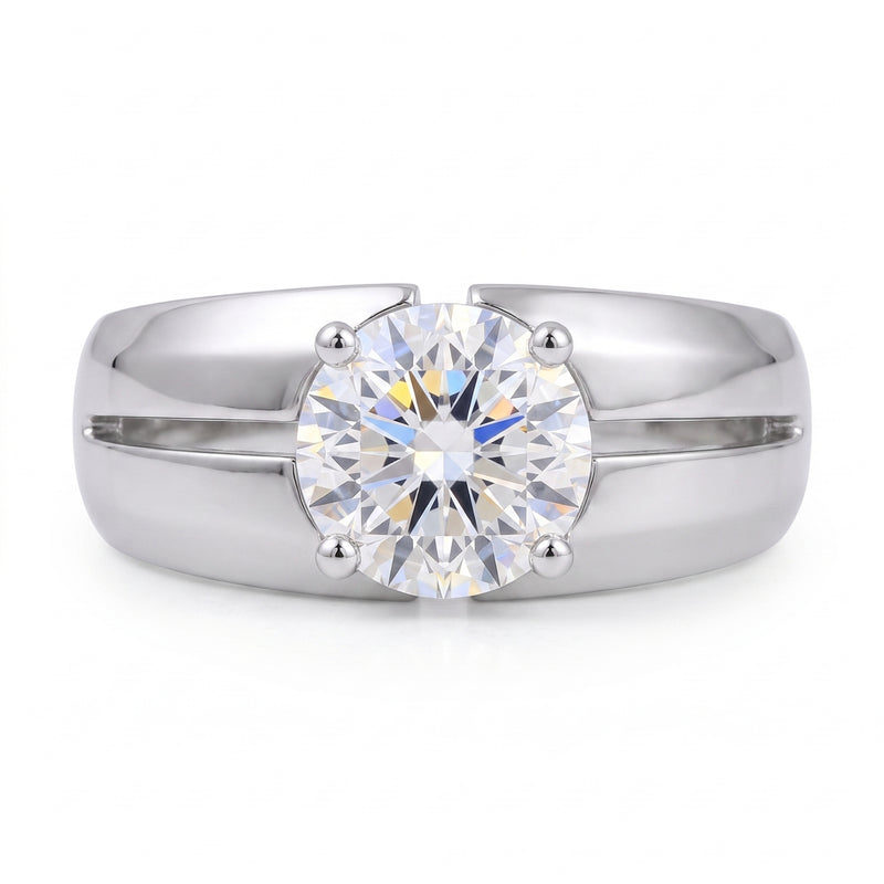 Radiant Avenue Lab Grown Diamond Ring