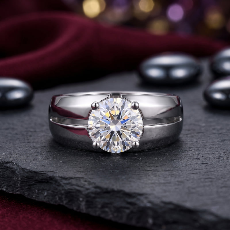 Radiant Avenue Lab Grown Diamond Ring