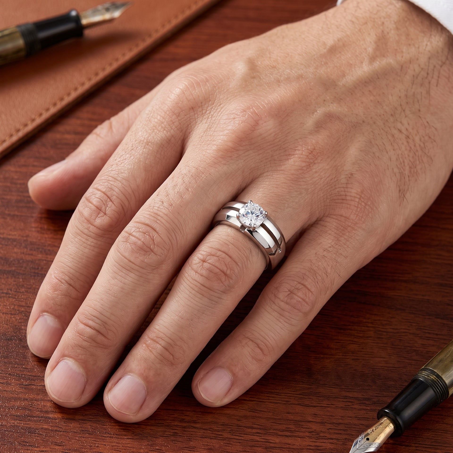 Radiant Avenue Lab Grown Diamond Ring