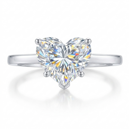 Heartline Enchant Solitaire Lab Grown Diamond Ring
