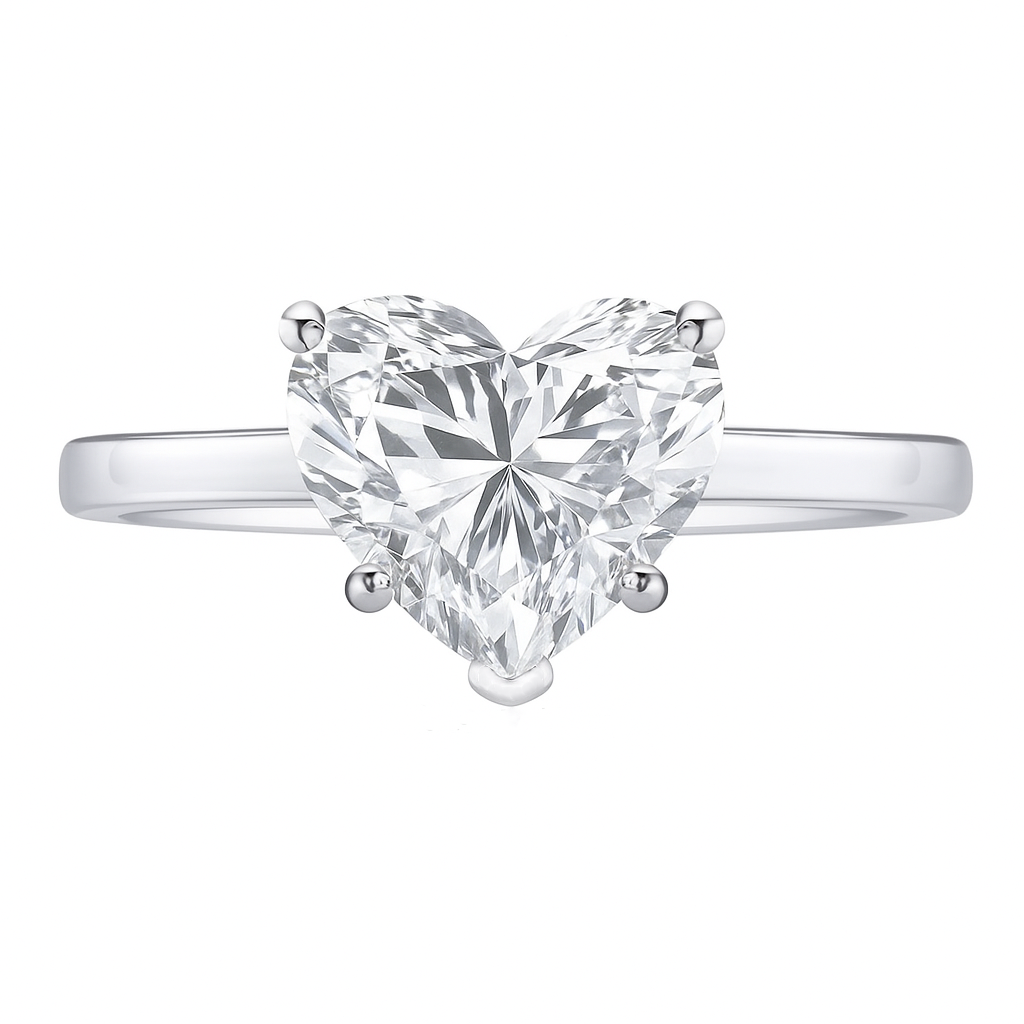 Heartline Enchant Solitaire Lab Grown Diamond Ring