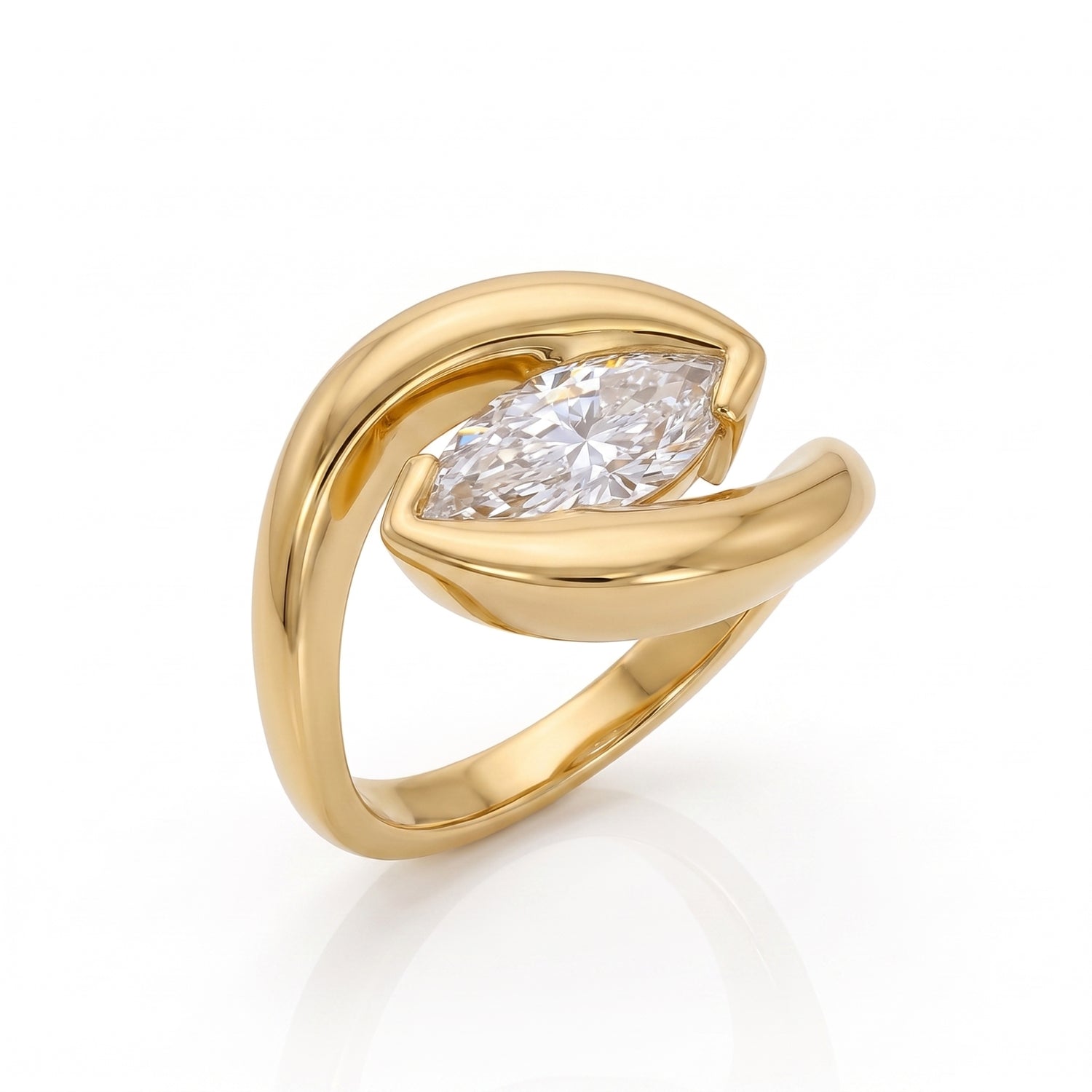 Nebula Solitaire Lab Grown Diamond Ring