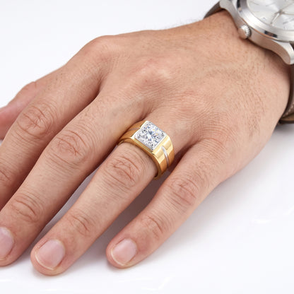 Regal Division Solitaire Lab Grown Diamond Ring