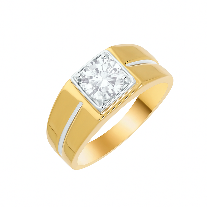 Regal Division Solitaire Lab Grown Diamond Ring