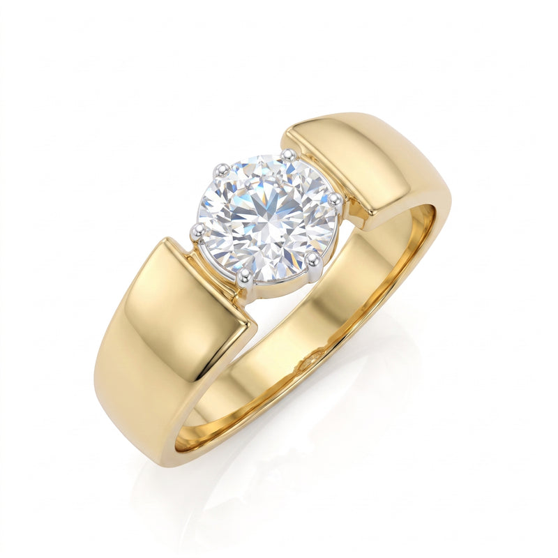 Luminar Elite Solitaire Lab Grown Diamond Ring