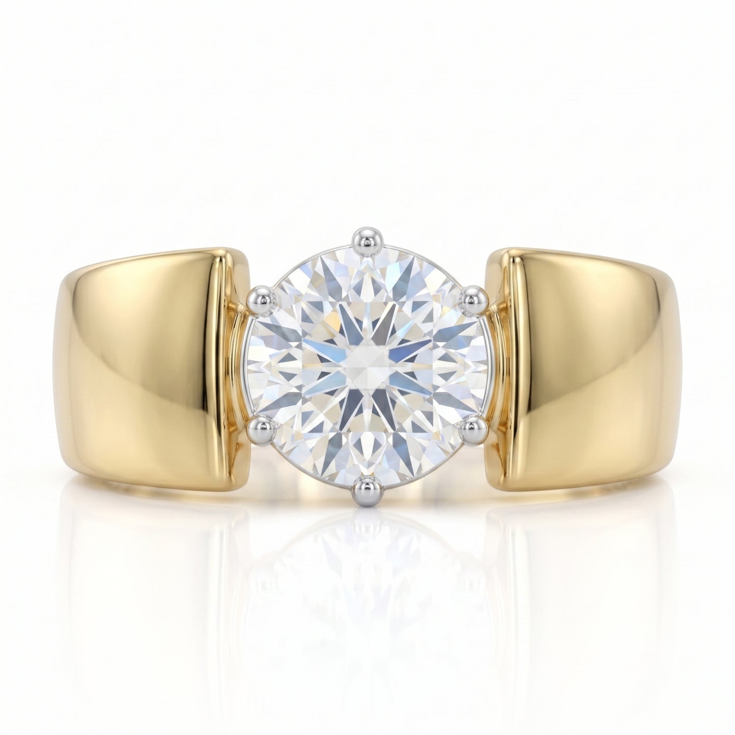 Luminar Elite Solitaire Lab Grown Diamond Ring