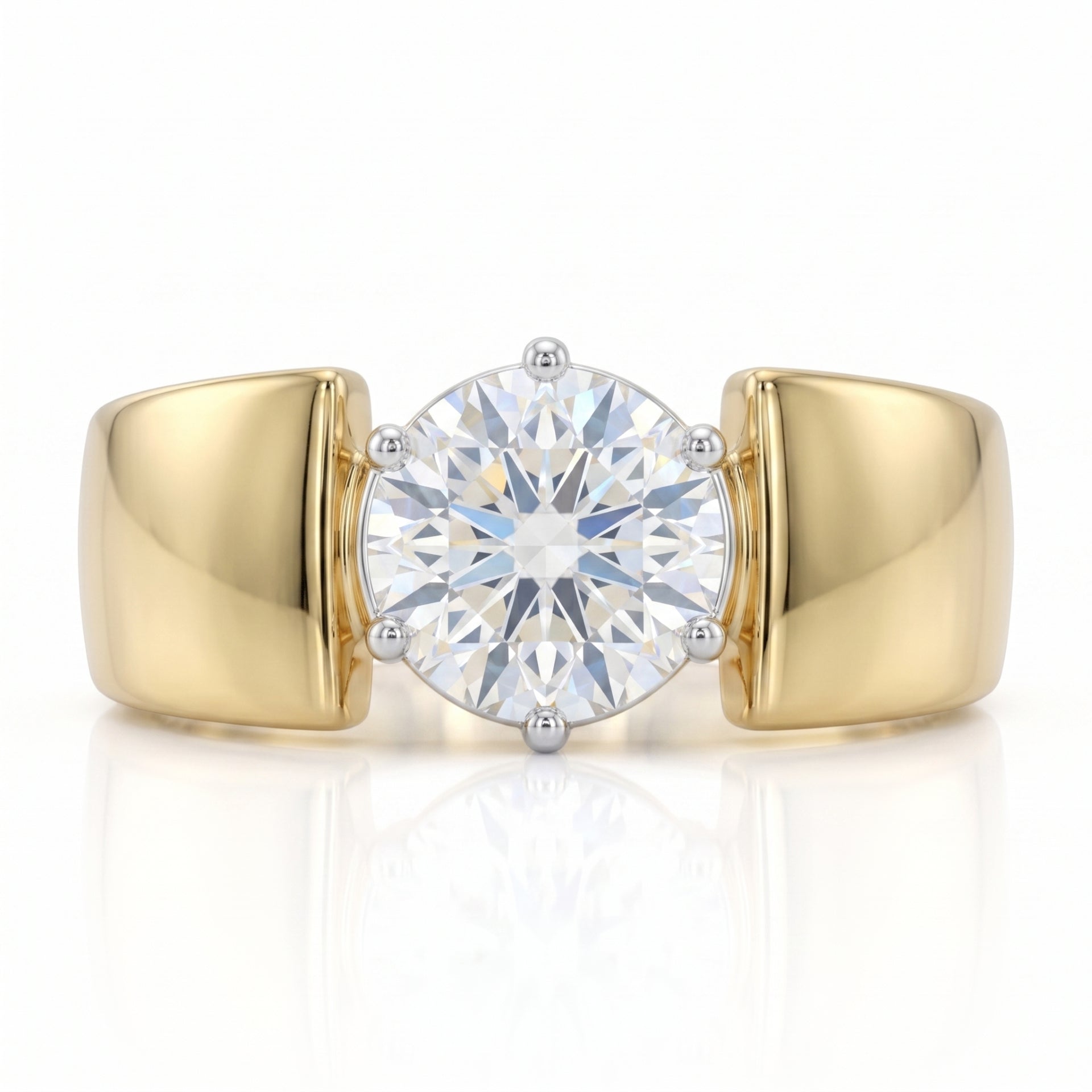 Luminar Elite Solitaire Lab Grown Diamond Ring