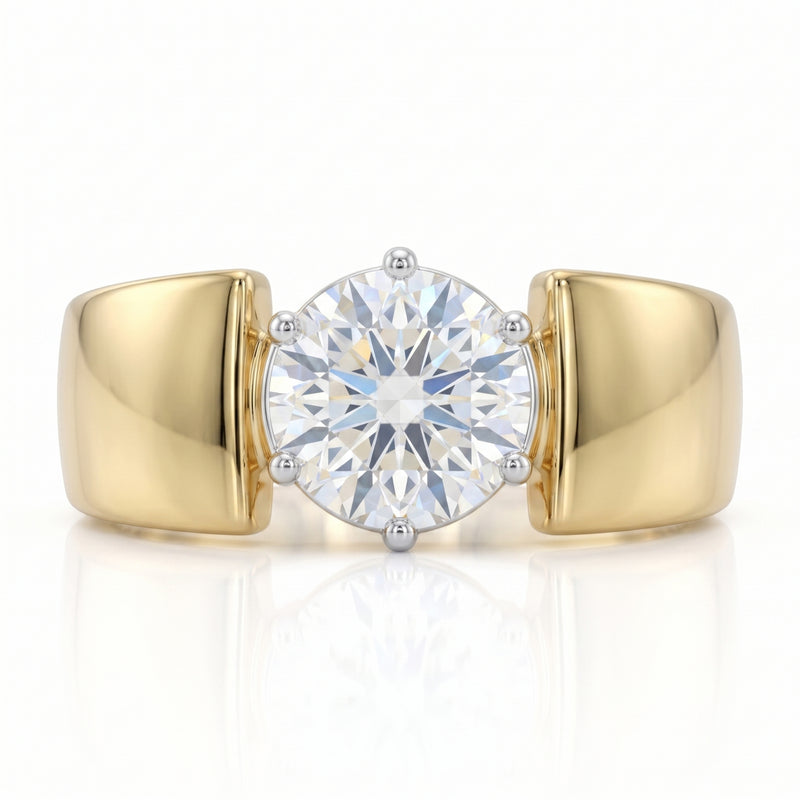 Luminar Elite Solitaire Lab Grown Diamond Ring