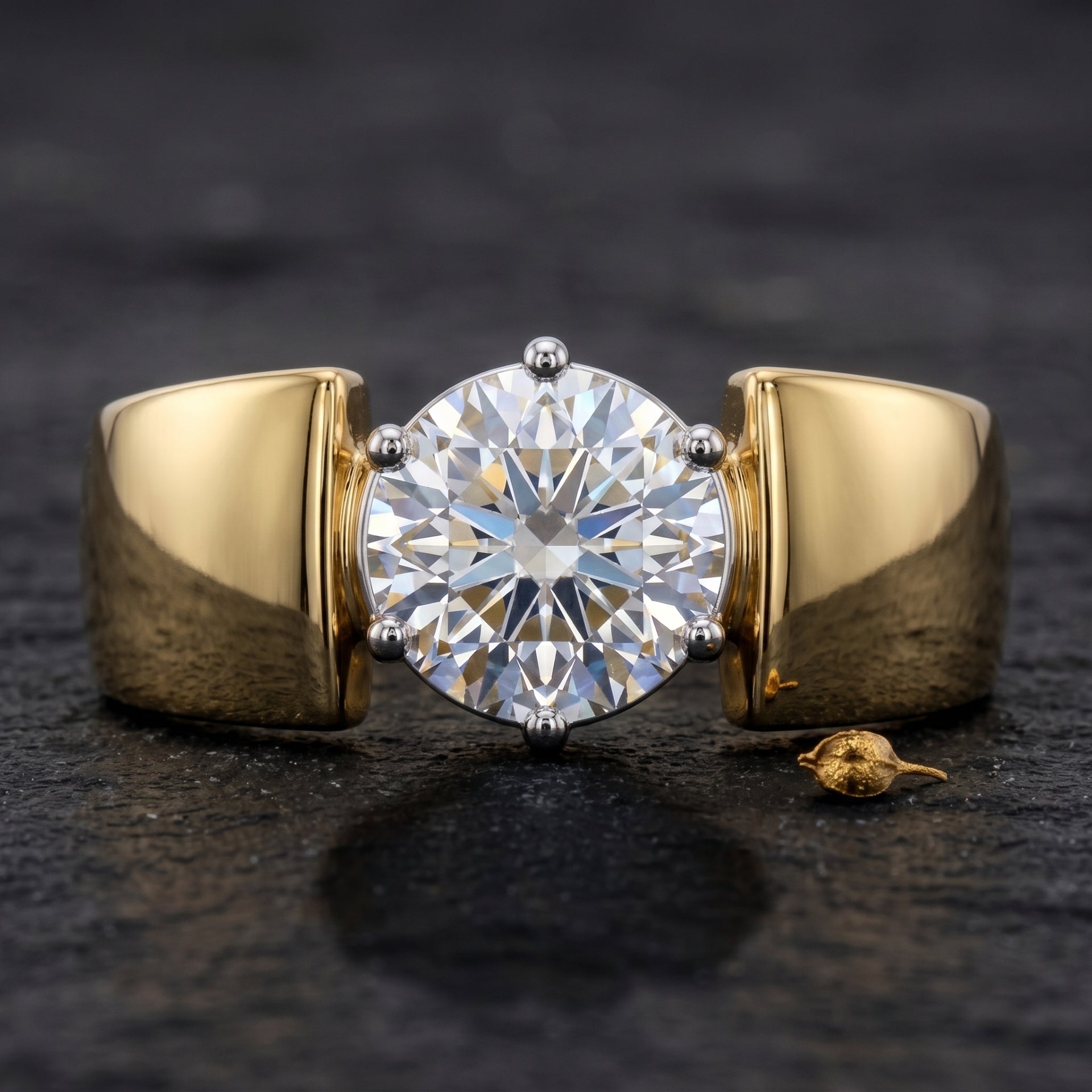 Luminar Elite Solitaire Lab Grown Diamond Ring