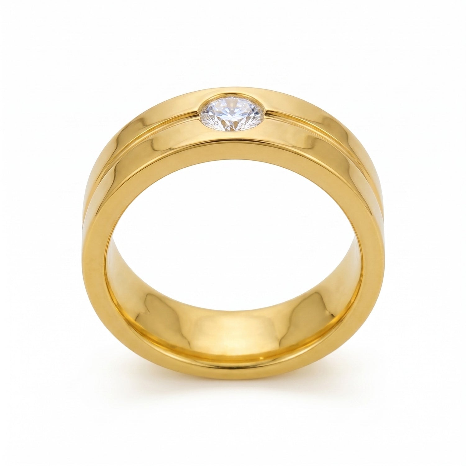 Legacy Path Solitaire Lab Grown Diamond Ring