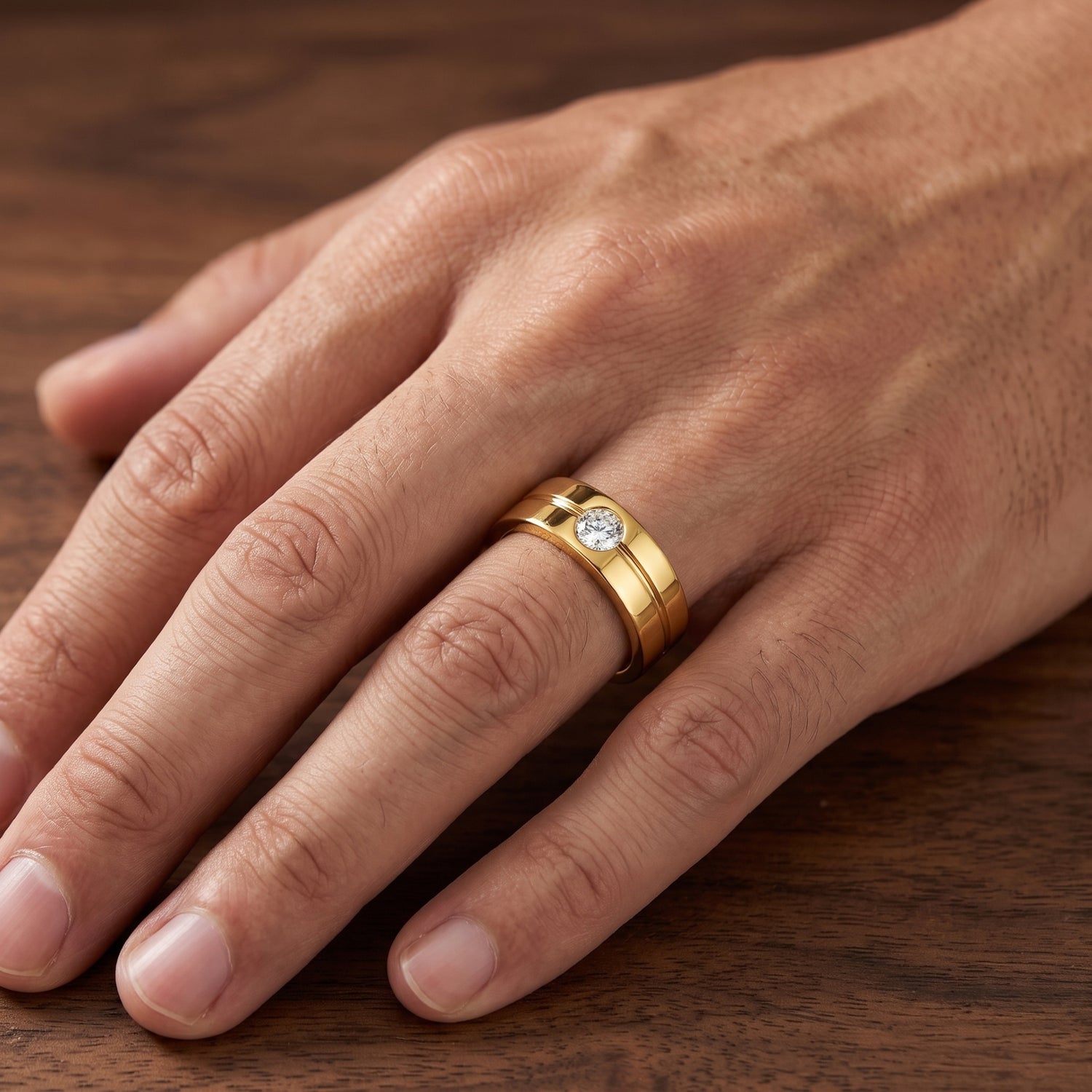 Legacy Path Solitaire Lab Grown Diamond Ring