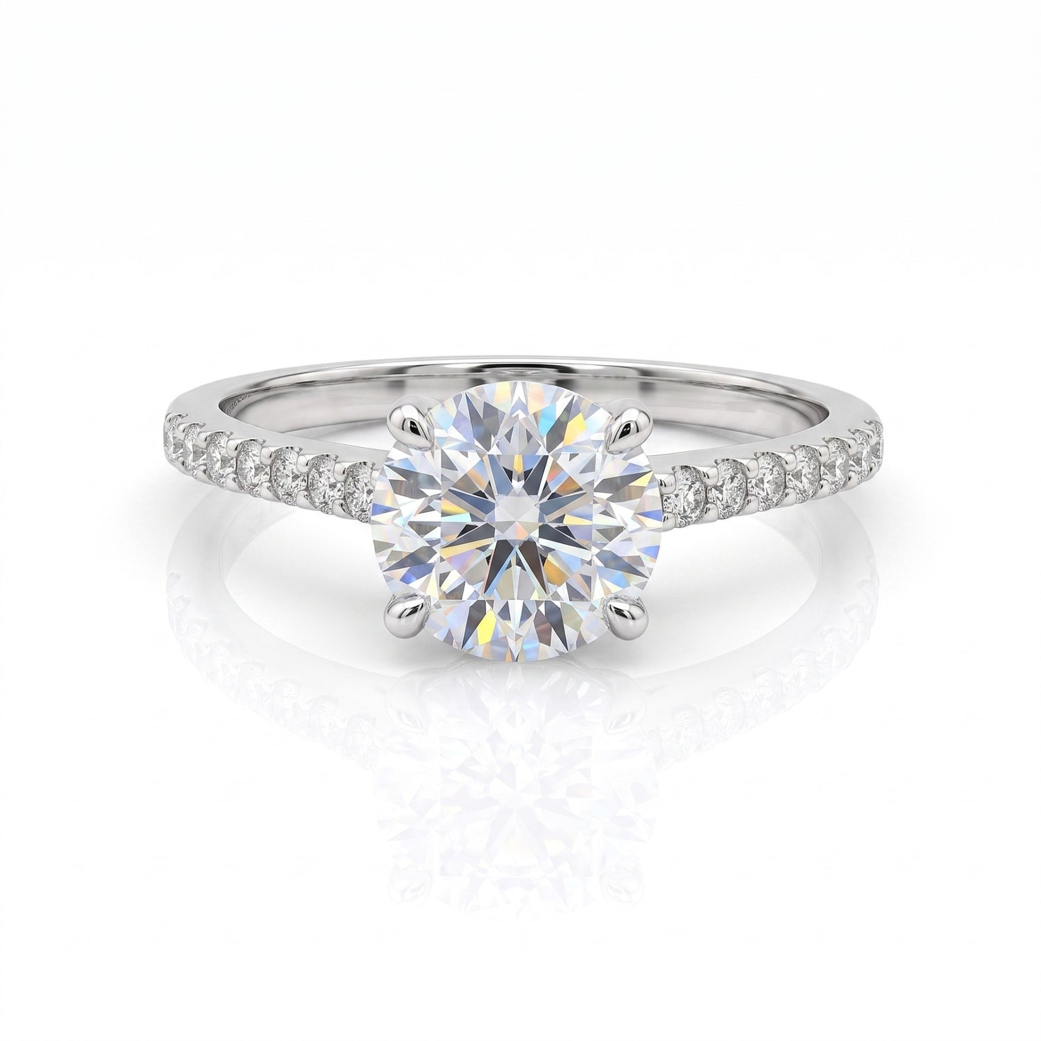 Luna Promise Solitaire Lab Grown Diamond Ring