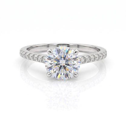 Luna Promise Solitaire Lab Grown Diamond Ring