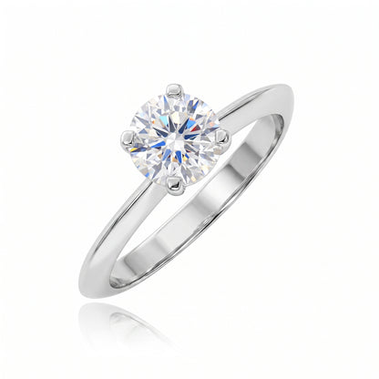 PolarGlow Solitaire Lab Grown Diamond Ring