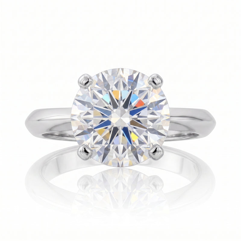 PolarGlow Solitaire Lab Grown Diamond Ring