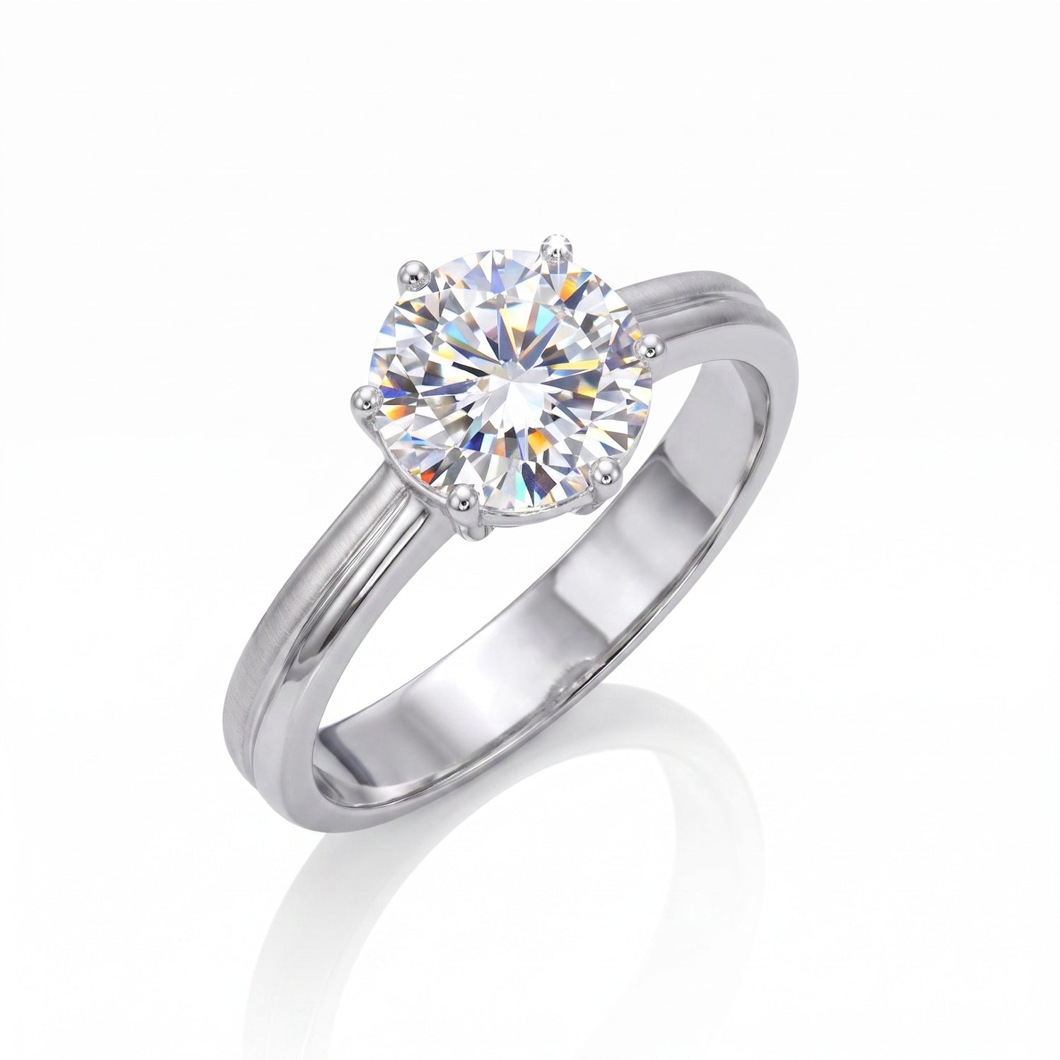Starlace Solitaire Lab Grown Diamond Ring