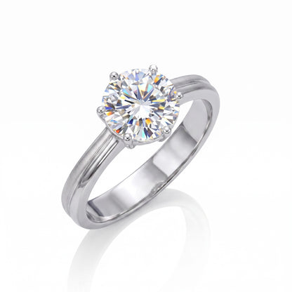 Starlace Solitaire Lab Grown Diamond Ring