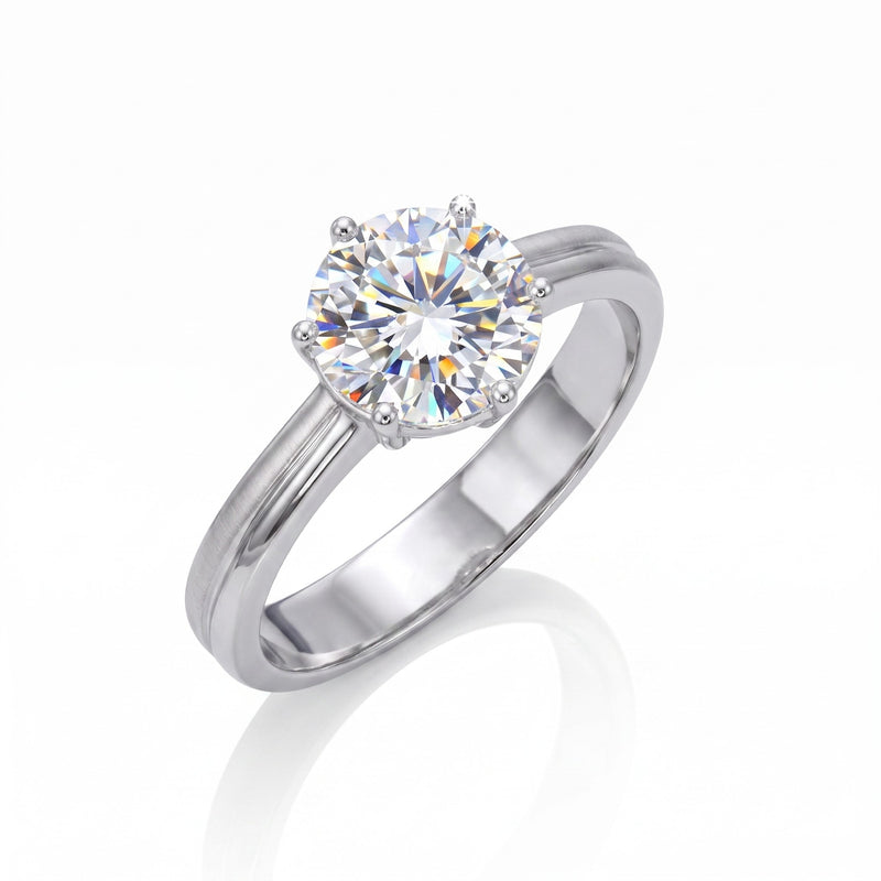 Starlace Solitaire Lab Grown Diamond Ring